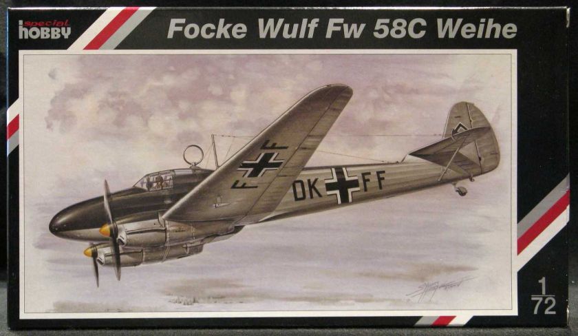 72 Special Hobby FOCKE WULF Fw 58 WEIHE *MINT*  