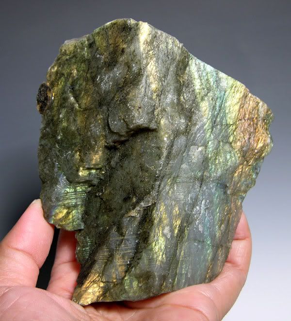 Stunning Chatoyant Flash Labradorite Rough Polished Gemstone 