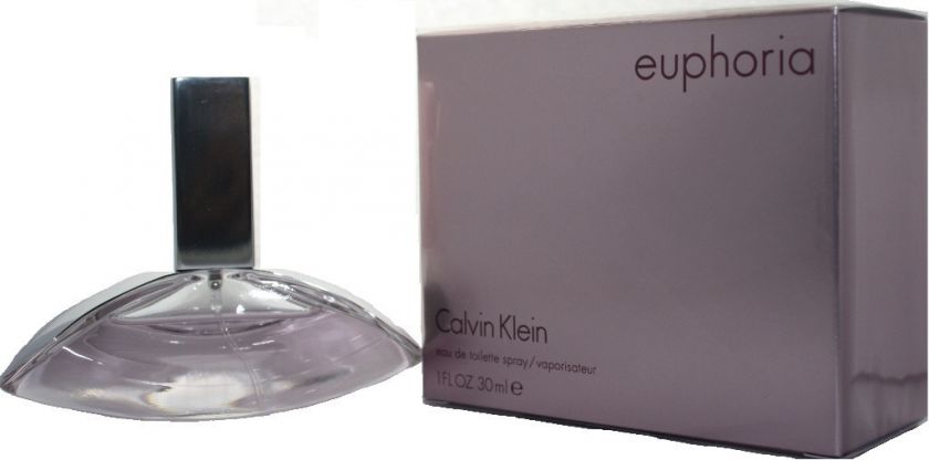 EUPHORIA BY CALVIN KLEIN 1.0 OZ EDT SPRAY FOR WOMEN NIB  