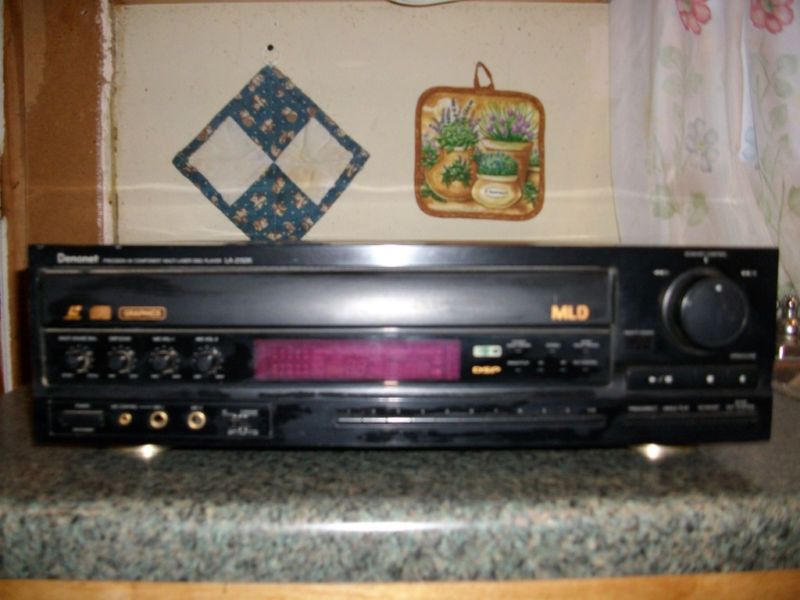 denonet multi laser disc player cld v760 (2) available*  