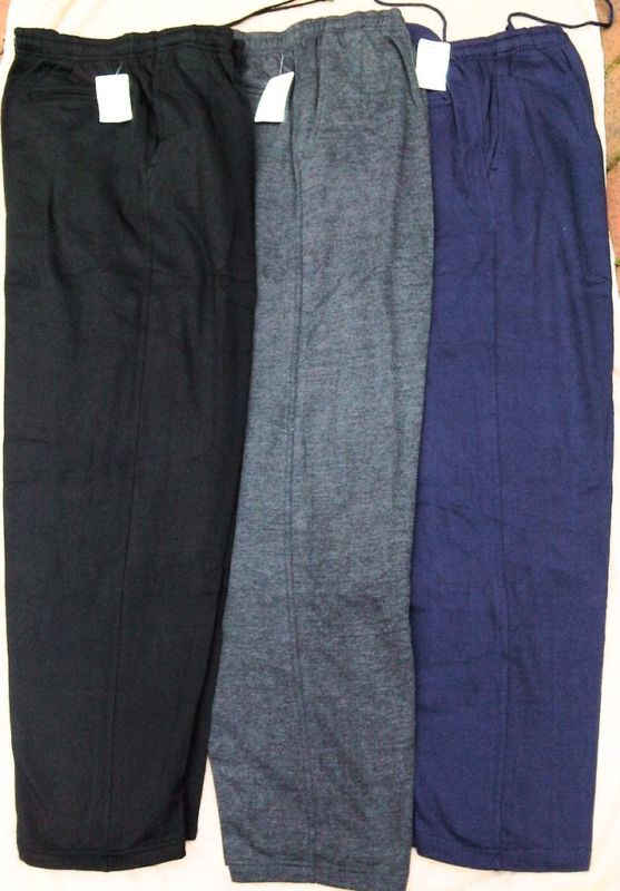 BIG SIZE WARM CASUAL FLEECY JOGGING BOTTOMS 3XL to 6XL  