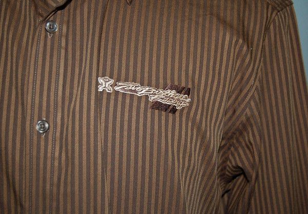 Two Brothers Racing FOX LONG SLEEVE BROWN SHIRT MENS XL  