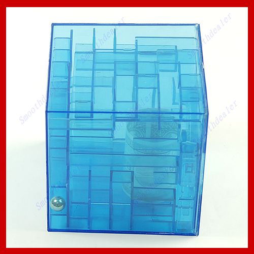 Colorful 3D Puzzle Bank Money Saving Coin Box Maze Game  