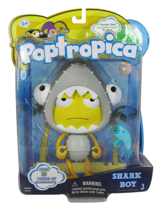 Poptropica 6 Figure Shark Boy *New*  