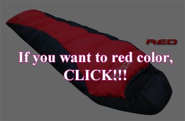 100% Natural Goose down Sleeping Bag Nylon Ripstop  