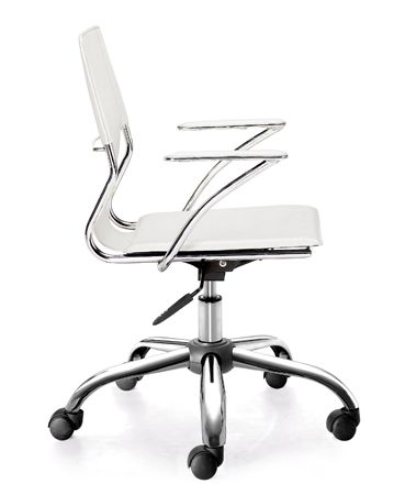 Modern Z Leather Computer Office Task Chair 4 Colors  