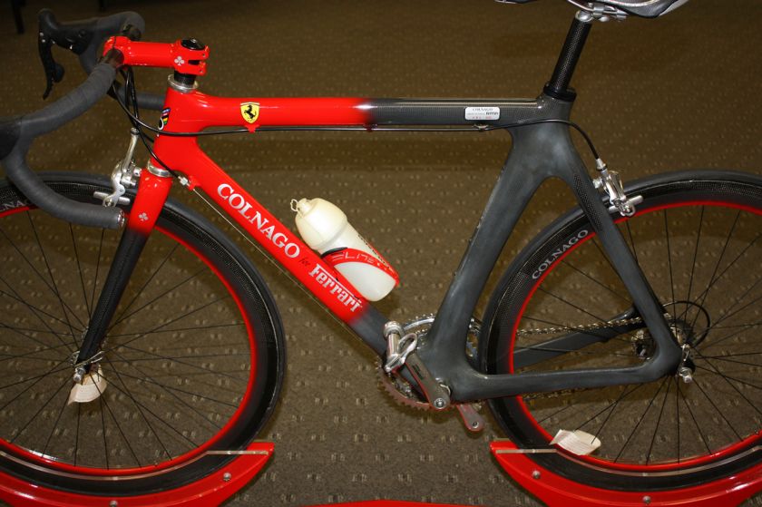 Colnago Ferrari Road Bicycle with stand  