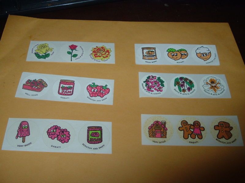 Vintage 80s Lot Of CTP Matte Stickers #5  