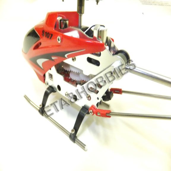 SYMA S107G Mini Gyro RC Helicopter 3ch Syma S107 G red  