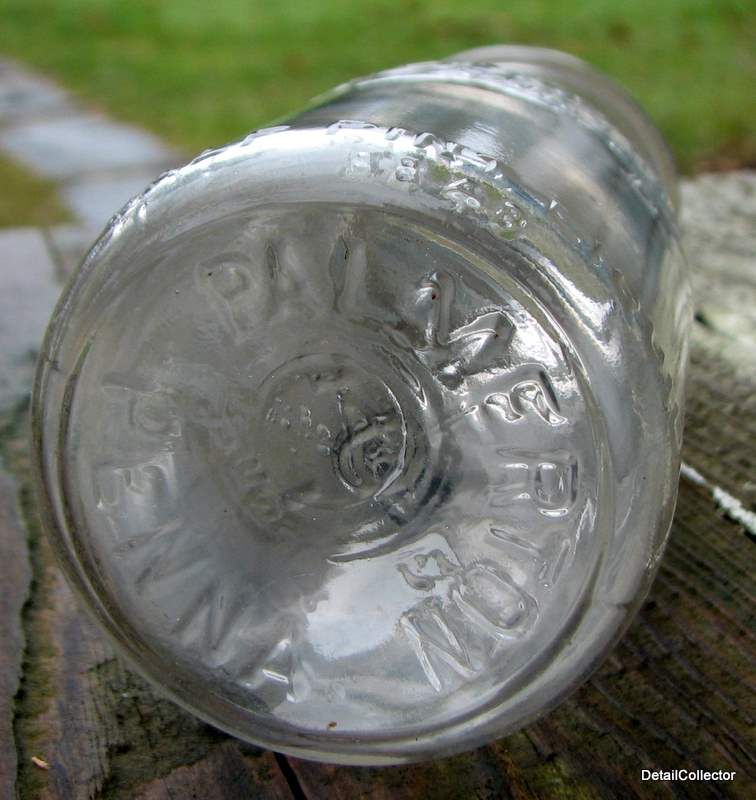 Palmerton Sanitary Dairy Half Pint Milk Bottle PA Pennsylvania Penna 