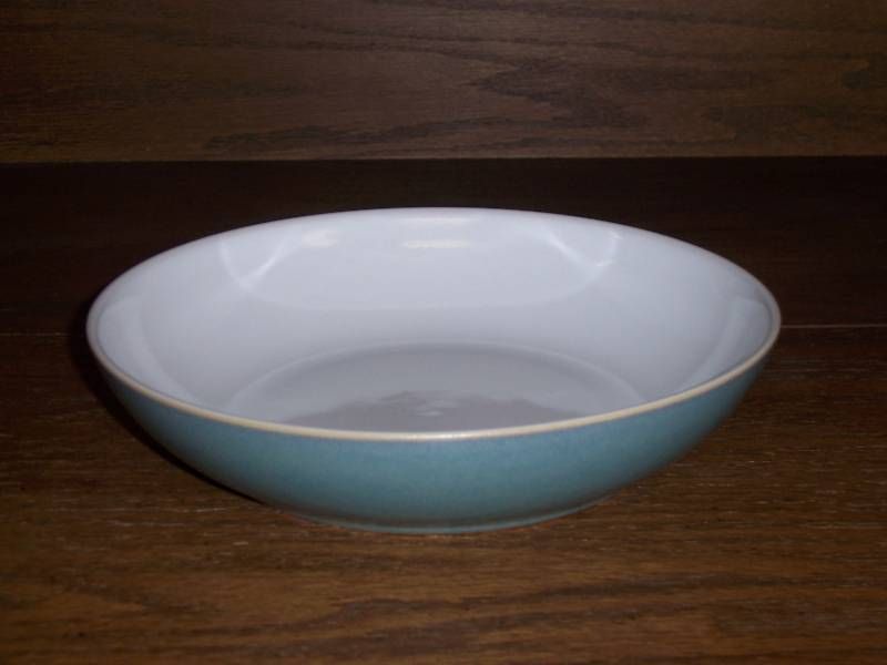 DENBY AZURE INDIVIDUAL PASTA BOWL 8.75 DIAMETER  