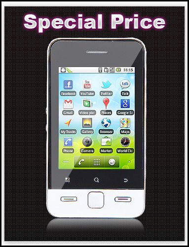 Ouku P600w 100% Unlocked Android Smartphone Wi Fi Hotspot GPS  