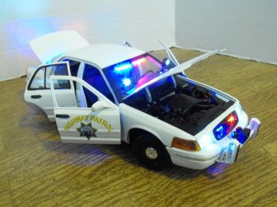   Slicktop Police Car Lights Ford Custom FCV California Highway Patrol
