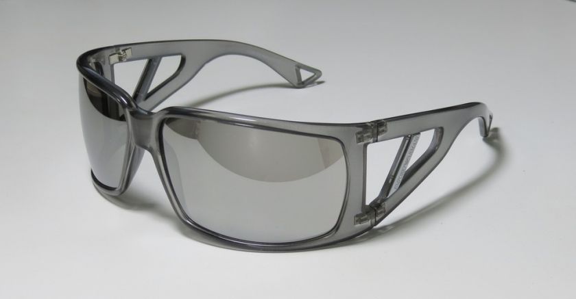 NEW EMPORIO ARMANI 9384 MIRRORED/REFLECTIVE GRAY SUNGLASSES/GLASSES 