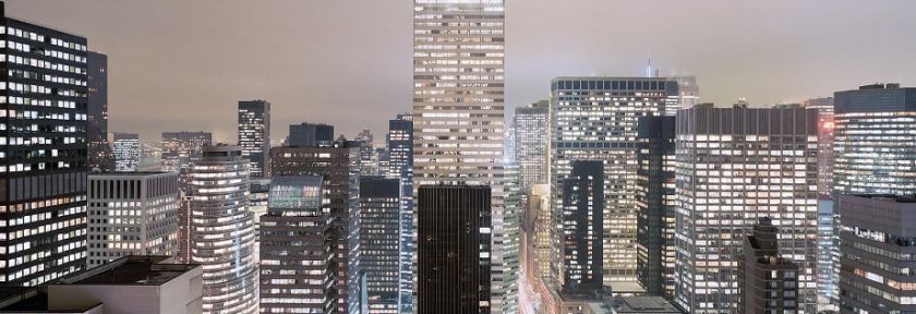 CITY SKYLINE SKYSCRAPERS Wallpaper PHOTO Mural  