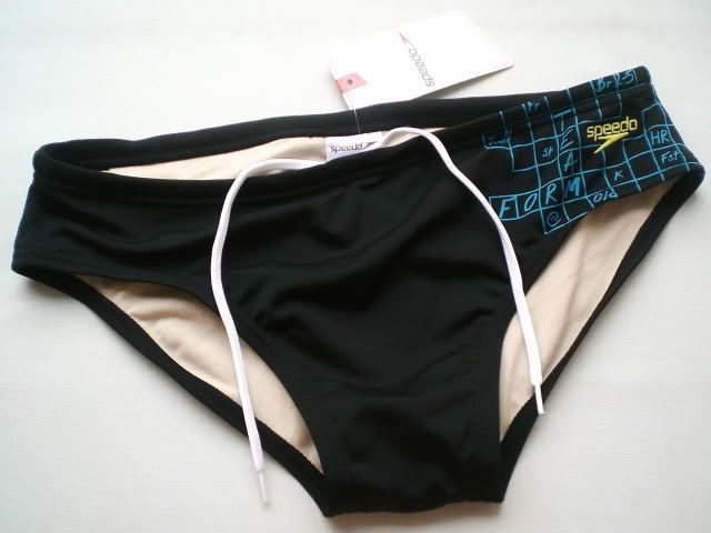 NWT SPEEDO MEN SWIMSUIT BIKINI BRIEF SIZE L/019BK  