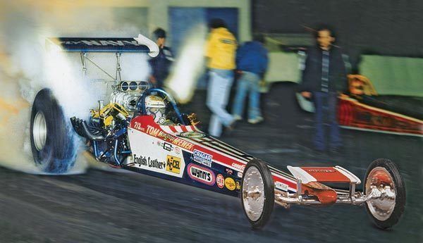 REVELL TOM MCEWEN THE MONGOOSE RAIL DRAGSTER 1/24 MODEL KIT  