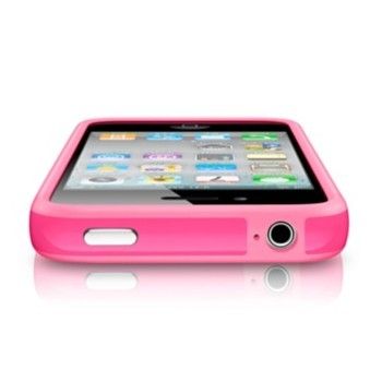   TPU Silicone Case for Apple iPhone 4 GSM AT&T W/Side Button  