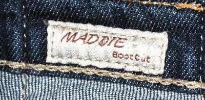 BIG STAR MADDIE BOOTCUT STRETCH MIDRISE BUCKLE JEANS 4 27 34  