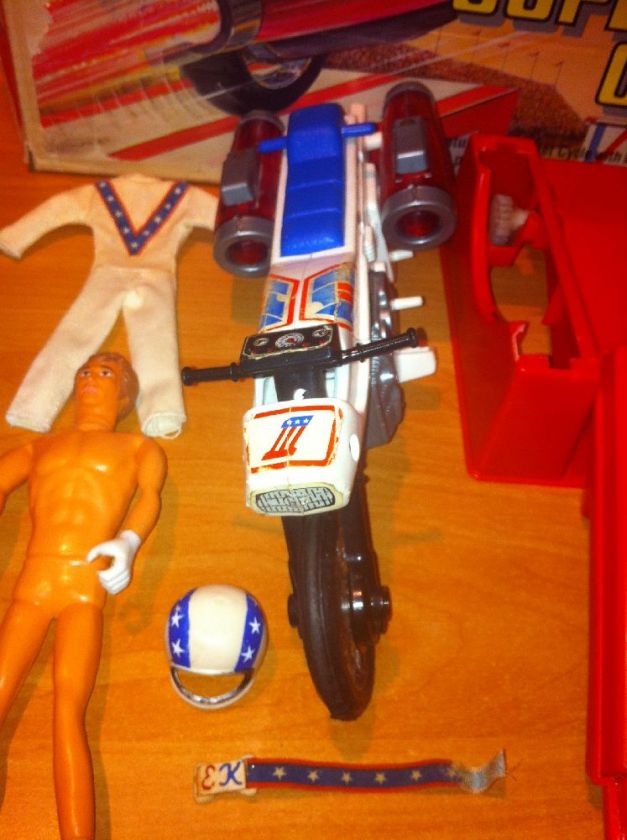 Evel Knievel Super Jet Cycle Ideal Complete Boxed With Figure 3452 0 