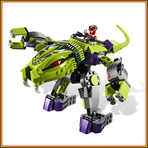 LEGO NINJAGO 9455 Ninja Fangpyre Mech Masters of Spinjitzu Kendo Cole