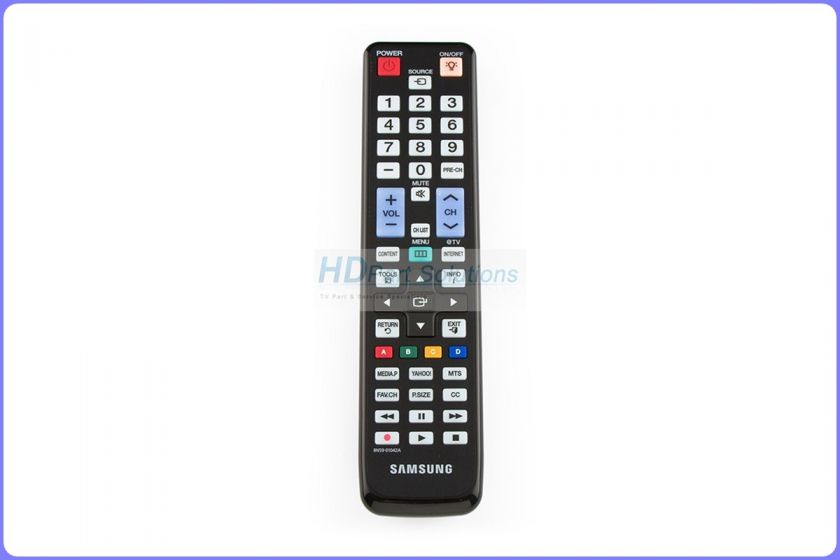 Samsung Remote Control   BN59 01042A  