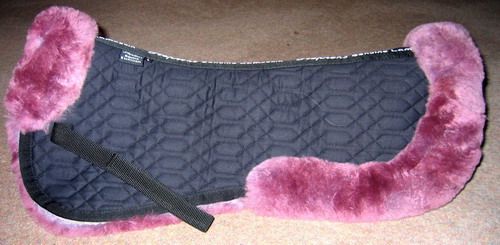 Stephens Lambskin/Sheepskin Half Back Saddle Pad Numnah  