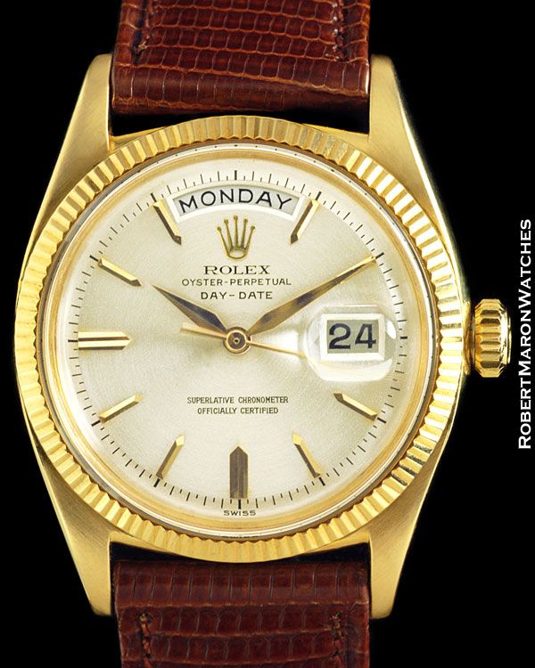 ROLEX VINTAGE DAY DATE PRESIDENT 6611 B 18K 1958  