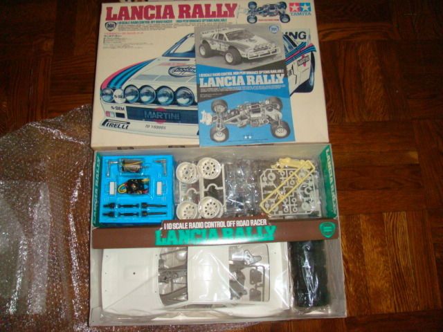 TAMIYA LANCIA RALLY 58040 VINTAGE RC NIB NEW IN BOX  