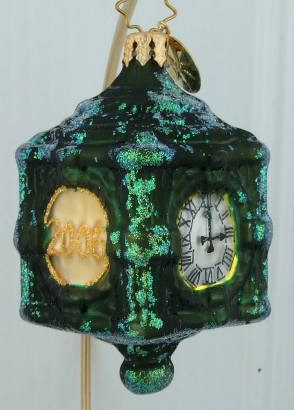 RADKO MARSHALL FIELDS CLOCK GEM 2006 Exclusive  