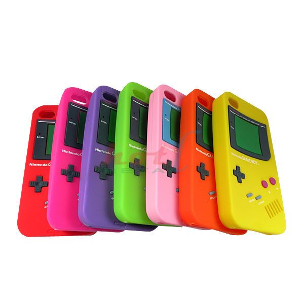   Soft Silicone Case Cover Protector Game Boy For Apple iPhone 4 4G 4th