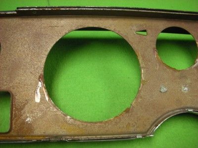 75 79 FIREBIRD NO AC DASH RALLY GAUGE INSTRUMENT BEZEL  