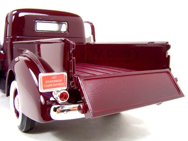 1937 STUDEBAKER PICK UP EXPRESS 118 BURGUNDY  