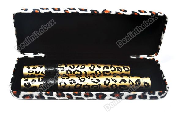 Magic Leopard Lashes Fiber Mascara Brush Makeup Eyelash Eye Long 