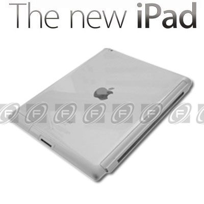 The New iPad 3rd Generation Hard Back Case Skin Work With Smart Cover 