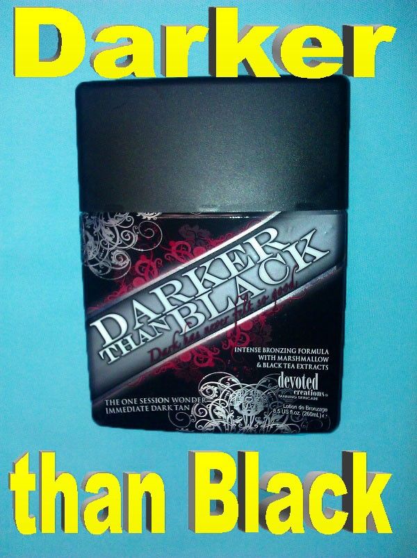 Devoted Creations︱DARKER THAN BLACK︱Tanning Bed Lotion︱INTENSE 