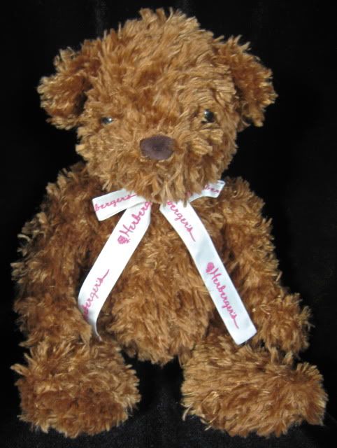 Saks Department Store Bear Plush Herbergers Brown 11  