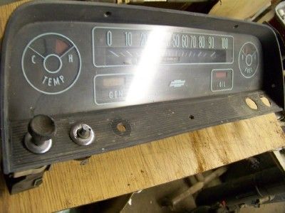 1964 chevy truck speedo speedometer gauges parts C20  