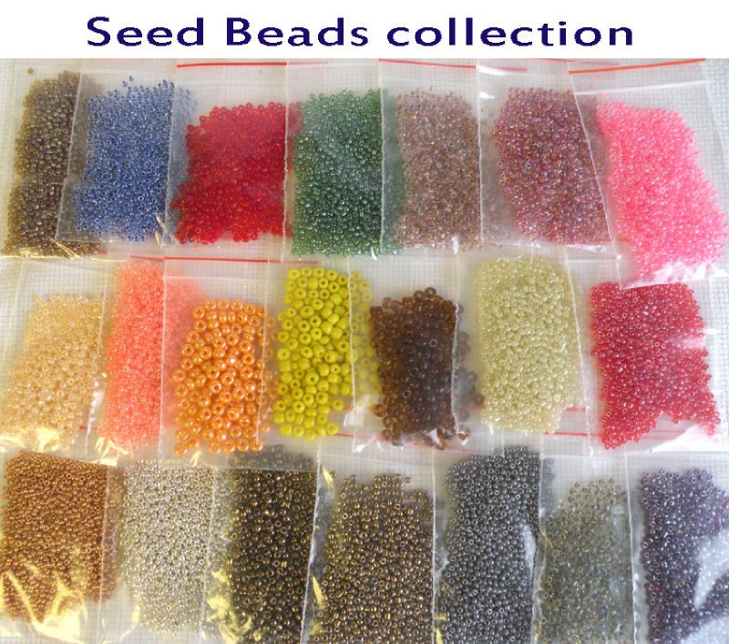 35,000+ Glass Beads. 35 Different Packs. Czech Beads.  