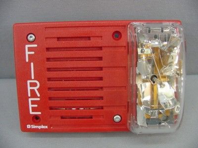 Simplex Fire Alarm 4903 9149 Red  