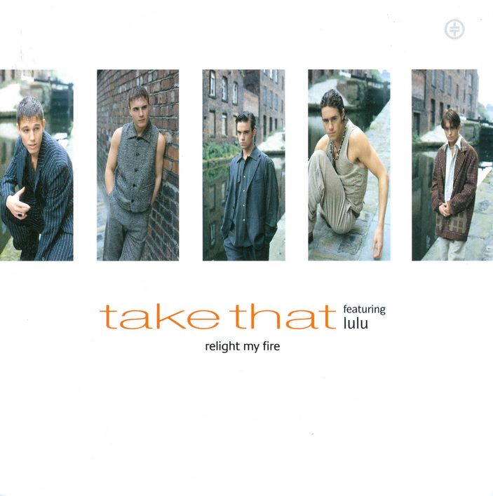 Single TAKE THAT   Relight My Fire / ROBBIE WILLIAMS  