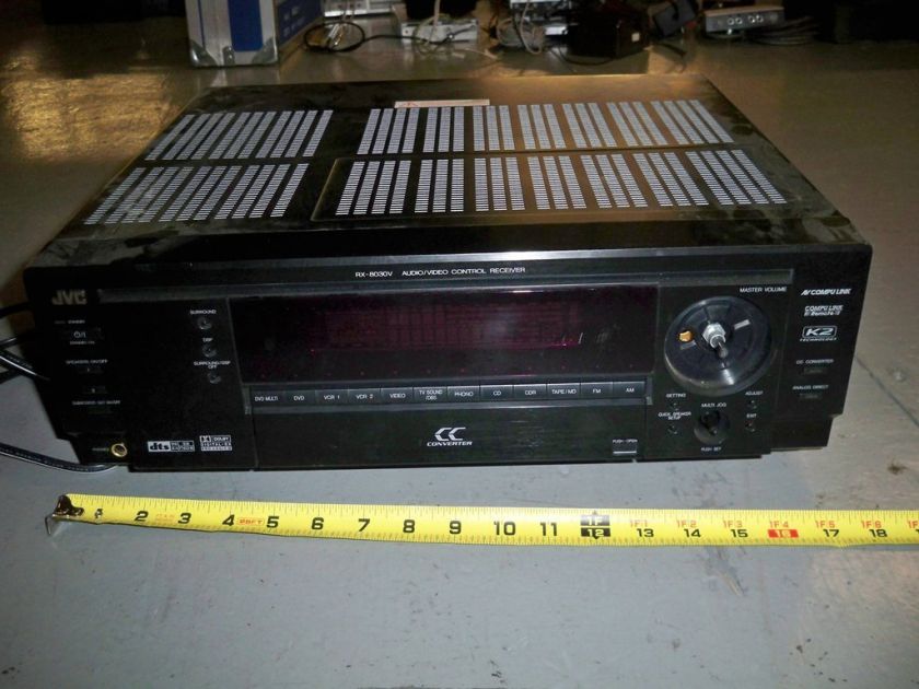 JVC RX 8030V A/V 9 Channel Receive  