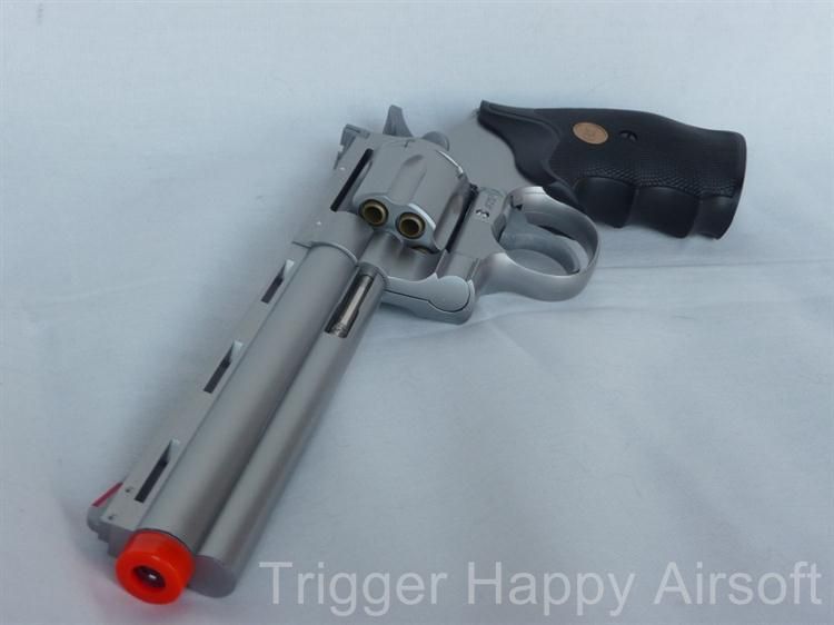 UHC TSD 357 Magnum Revolver 6inch spring Airsoft Guns Pistols 