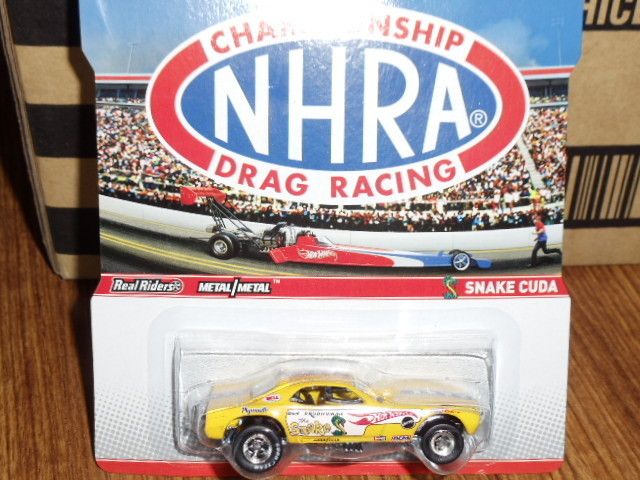 Hotwheels NHRA RACING Don Prudhommes SNAKE Cuda  