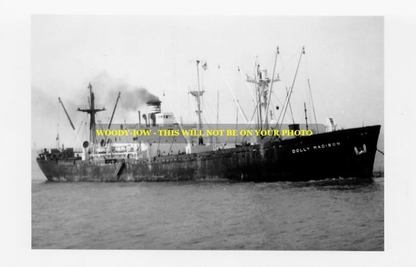 rp1210   US Liberty Ship   Dolly Madison , built 1944   photo 6x4 