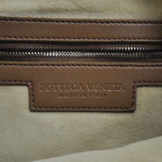 BOTTEGA VENETA Perforated Woven Medium Veneta Hobo Bag  