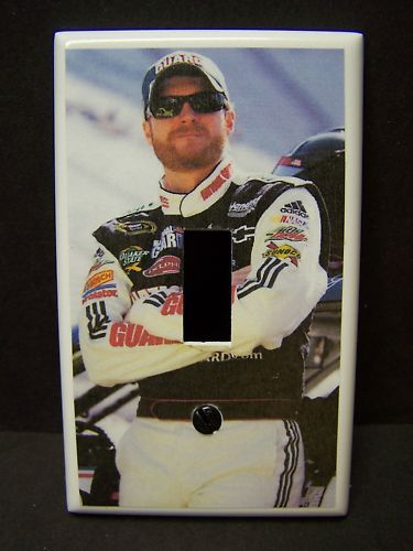 DALE EARNHARDT JR NASCAR #1 LIGHT SWITCH COVER PLATE  