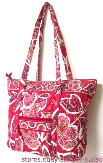 This is the Vera Bradley 2012 Spring Villager in Rosy Posies Tote 