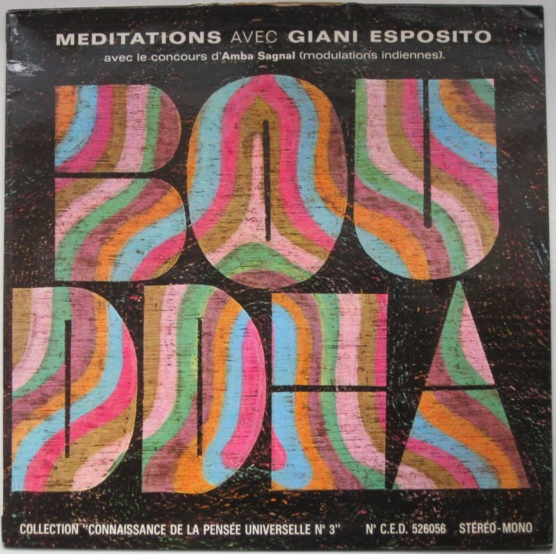 AMBA SAGNAL GIANI ESPOSITO Bouddha LP MEDITATIONS INDIA  