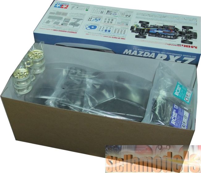 58493 TAMIYA 1/10 R/C M 06 Mazda RX 7 w/ESC+BONUS ITEM  